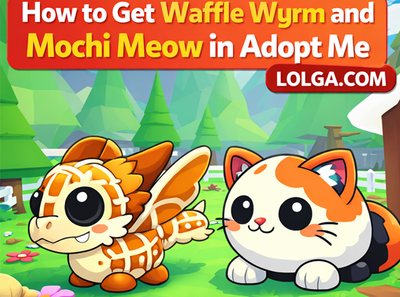 How to Get Waffle Wyrm and Mochi Meow in Adopt Me | Buy Adopt Me Pets Guide